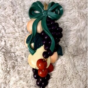 Burwood Wall Hanging‎ Fruit with Ribbon
